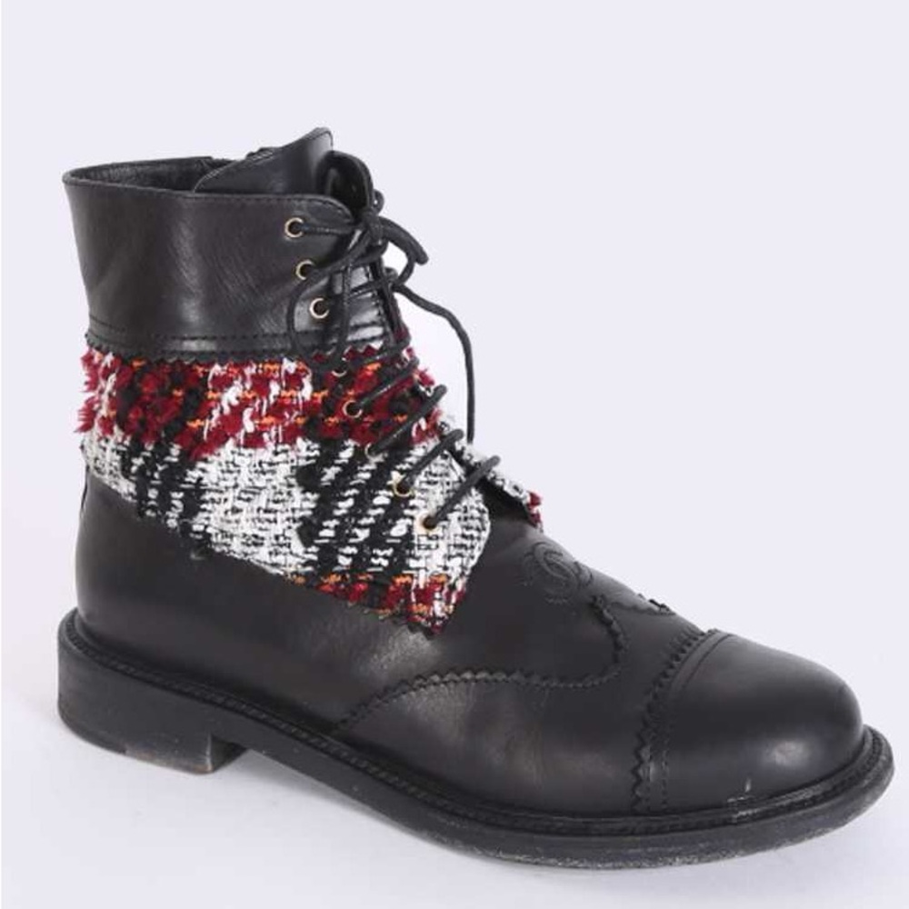 DESIGNER ▪️CHANEL COMBAT BOOT